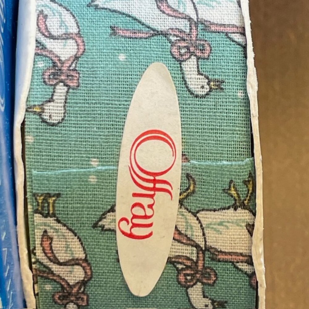 Offray Vintage Cottagecore Cloth Ribbon Scottie Dog/Geese/Ducks 3 Rolls - Picture 4 of 11
